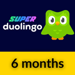 Подписка Super Duolingo 6 месяцев 🔴на Ваш аккаунт🔴