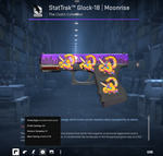 StatTrak Glock-18 l Лунная ночь (См. описание)