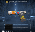 StatTrak™ Glock-18 | Захоронение (См. описание)