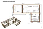 Project of a frame house with an open terrace 9000x6000 - irongamers.ru