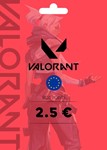 ⭐Valorant Points [75-11000]  РОССИЯ И ЕВРОПА -  КОД🔑⭐