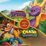 * Spyro + Crash Remastered Game Bundle**PS4/PS5 * TR