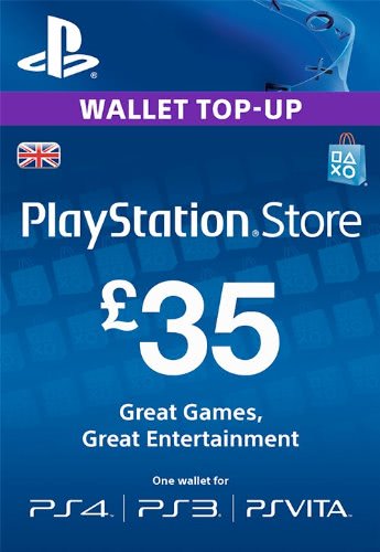 Купить 🔶PSN 35 Фунтов (GBP) UK + Поможем Выбрать PS Store по низкой
                                                     цене