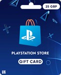 🔶 PSN 25 Pounds(GBP) UK [Top-Up Wallet] Official Key