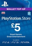 🔶PSN 5 Фунтов (GBP) UK + Поможем Выбрать PS Store