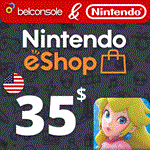 🔶Nintendo eShop 35 $ [ Официальная Карта ] США (US)