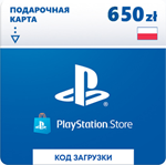 🔶PSN 650 Злотых Польша PLN [Карта Оплаты] Официально