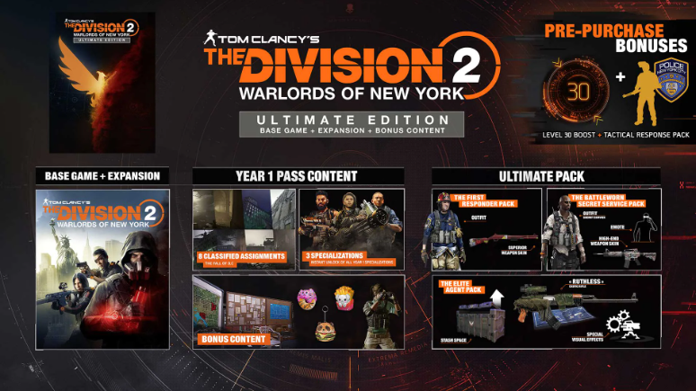 The Division 2 Warlords of New York  Ultimate Edition