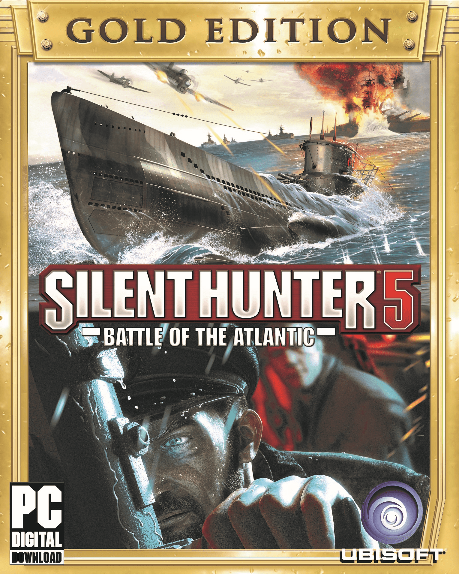 Silent Hunter 5: Battle of the Atlantic Gold Ed UBI KEY