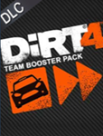 DiRT 4 - Team Booster Pack DLC Steam  Key REGION ROW