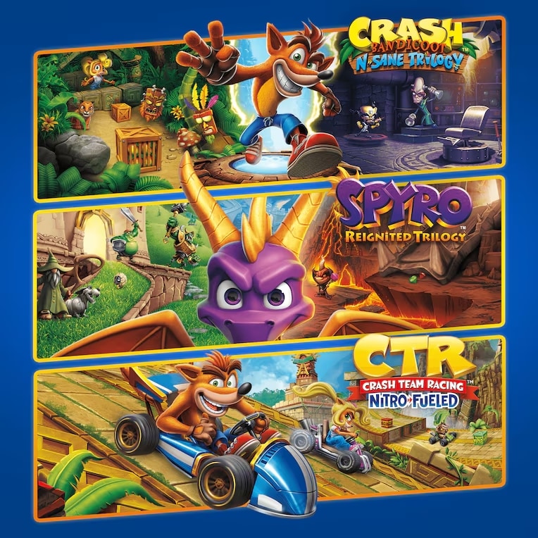 Crash + Spyro PS4 PS5 | П2|П3 фото 1