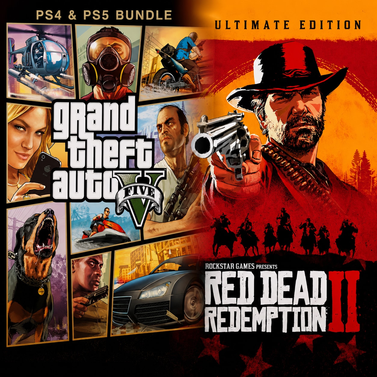 RDR 2 Ultimate + GTA 5 PS4 PS5 | П2|П3 photo 1