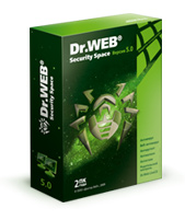 Dr.Web Security Space на 2 ПК на 1 год