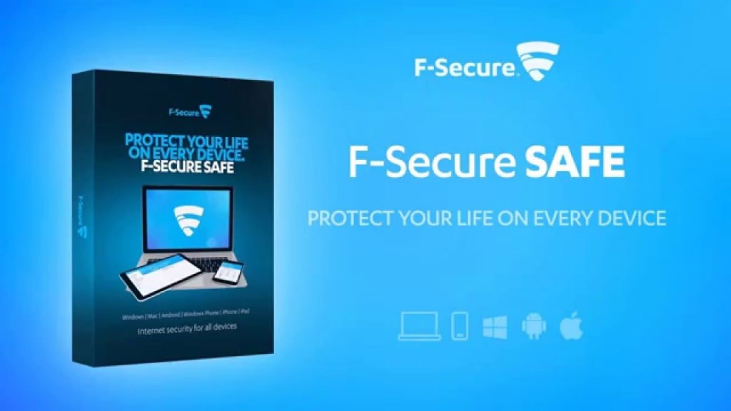 F-Secure SAFE 3 years / 5 devices