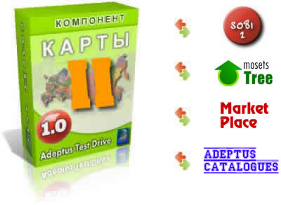 Компонент Карты-II для Joomla 1.0