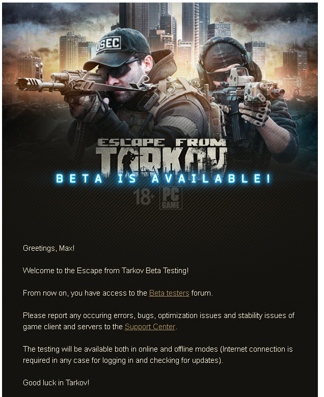 How to connect to any server in escape from tarkov