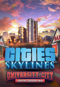 Cities: Skylines - Content Pack: University City @ RU