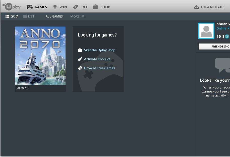 Anno 2070 (Uplay account)