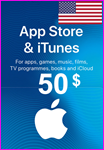 iTunes & App Store 50 USD (USA)