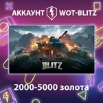 WOT-Blitz EU * [2000-5000 золота]
