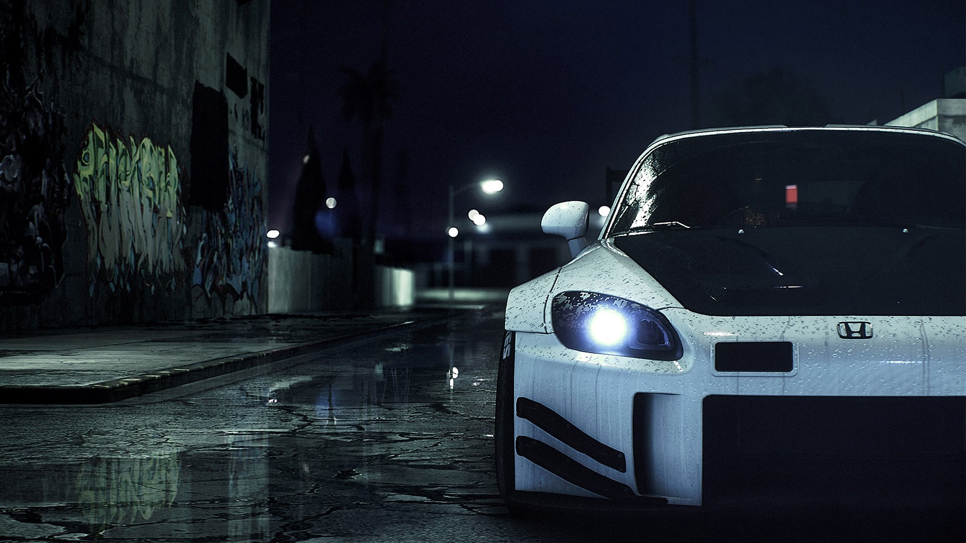 Игры машины ночью. Honda s2000 NFS. Need for Speed (игра, 2015).