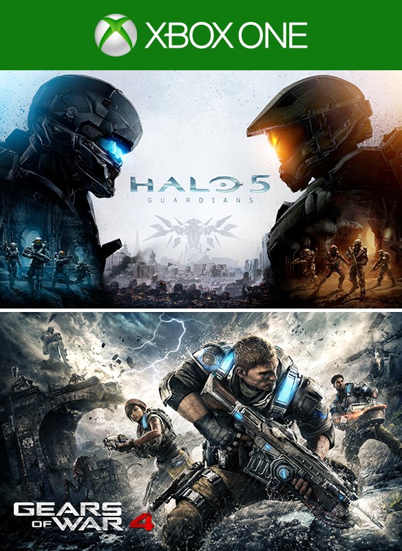 ❗GEARS OF WAR 4 AND HALO 5: GUARDIANS BUNDLE❗XBOX &#55357&#56593&#55357&#56593