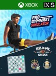 *PRO GYMNAST SIMULATOR + BRAWL CHESS*XBOX ONE/X|S*КЛЮЧ