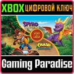 *SPYRO + CRASH REMASTERED GAME BUNDLE*XBOX ONE/X|S*КЛЮ