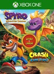 *SPYRO + CRASH REMASTERED GAME BUNDLE*XBOX ONE/X|S*КЛЮ