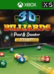 *3D BILLIARDS - POOL & SNOOKER - REMASTERED*XBOX КЛ