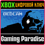 *BEDLAM - THE GAME BY CHRISTOPHER BROOKMYRE*XBOX*КЛЮЧ