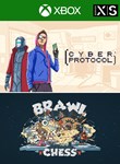 *BRAWL CHESS + CYBER PROTOCOL*XBOX ONE/X|S*КЛЮЧ*
