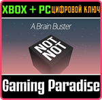 NOT NOT - A BRAIN BUSTER XBOX + PC (WIN) КЛЮЧ/КОД