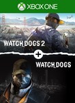 WATCH DOGS 1 + WATCH DOGS 2 STANDARD EDITIONS BUNDLE XB