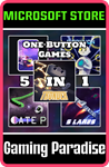 ONE BUTTON GAMES 5-IN-1 (FOR WINDOWS 10) PC (WIN) КЛЮЧ/