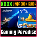 КОМПЛЕКТ ИГР ИЗМУЧЕННЫЙ ЧЕЛОВЕК И СВЕЧА XBOX КЛЮЧ/КОД