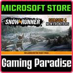 SNOWRUNNER - SEASON 4: NEW FRONTIERS (WINDOWS 10) PC (W