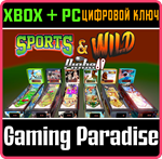 SPORTS & WILD PINBALL XBOX + PC (WIN) КЛЮЧ/КОД