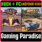 ROCK ´N RACING OFF ROAD & GRAND PRIX XBOX + PC (WIN) КЛ