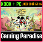 DISNEY ILLUSION ISLAND STARRING MICKEY AND FRIENDS XBOX