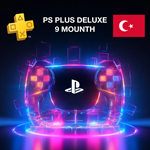 🔥 PS PLUS DELUXE 9 МЕСЯЦЕВ + АККАУНТ🌎ТУРЦИЯ 🎁