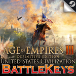 ✅Age of Empires III DE - United States Civilization DLC