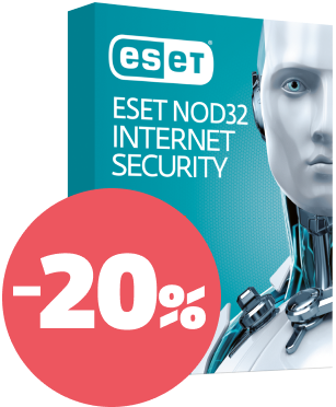 ESET NOD32 Internet Security: 3 devices, 3 years