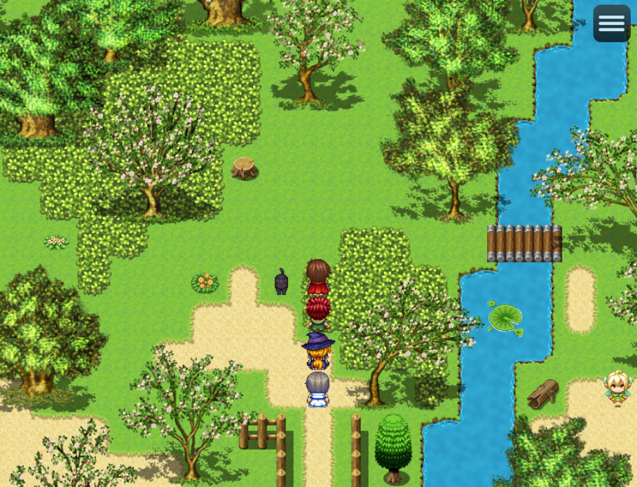 RPG Maker MZ - Japanese Four Seasons Tree Tiles DLC