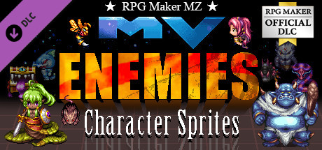 RPG Maker MZ - MV Enemies - character sprites DLC