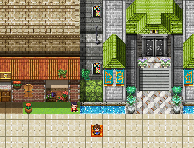 RPG Maker MZ - Useful Decorative Plant Tiles DLC