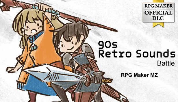RPG Maker MZ - 90s Retro Sounds - Battle DLC