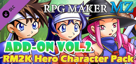 RPG Maker MZ - Add-on Vol.2: RM2K Hero Character Pack