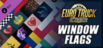 Euro Truck Simulator 2 - Window Flags DLC * STEAM RU *