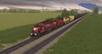 Trainz 2022 DLC - CP SD40-2 #5865-5879 Dual Flags